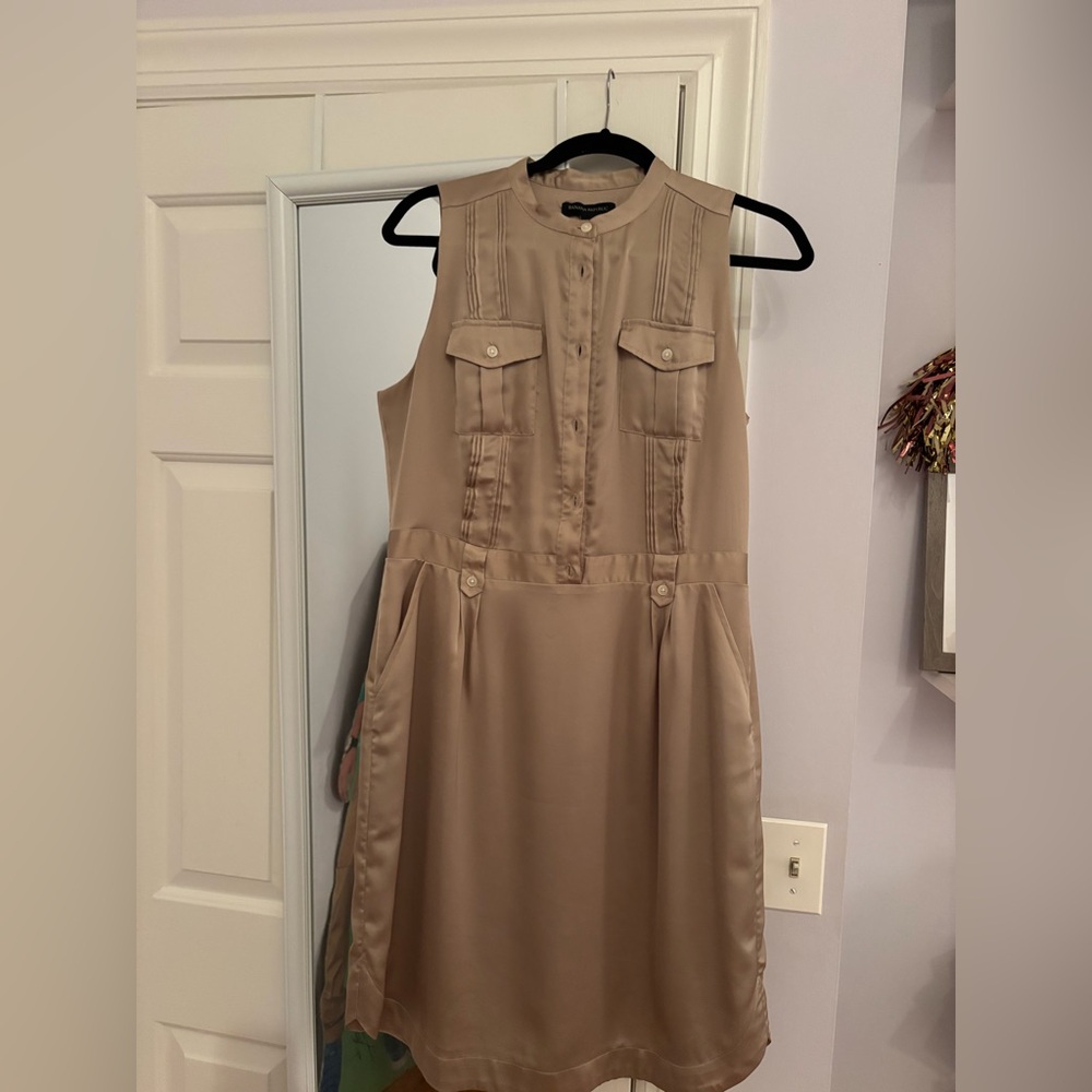 Banana Republic Silk Midi Dress